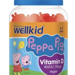 Wellkid Peppa Pig Vitamin D - 30 Soft Jellies